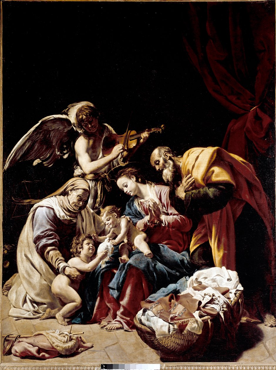 família santa de Orazio Borgianni
