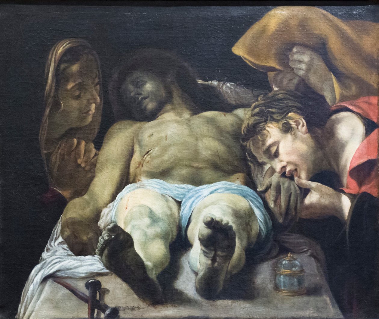 Lamentação sobre o Cristo morto de Orazio Borgianni