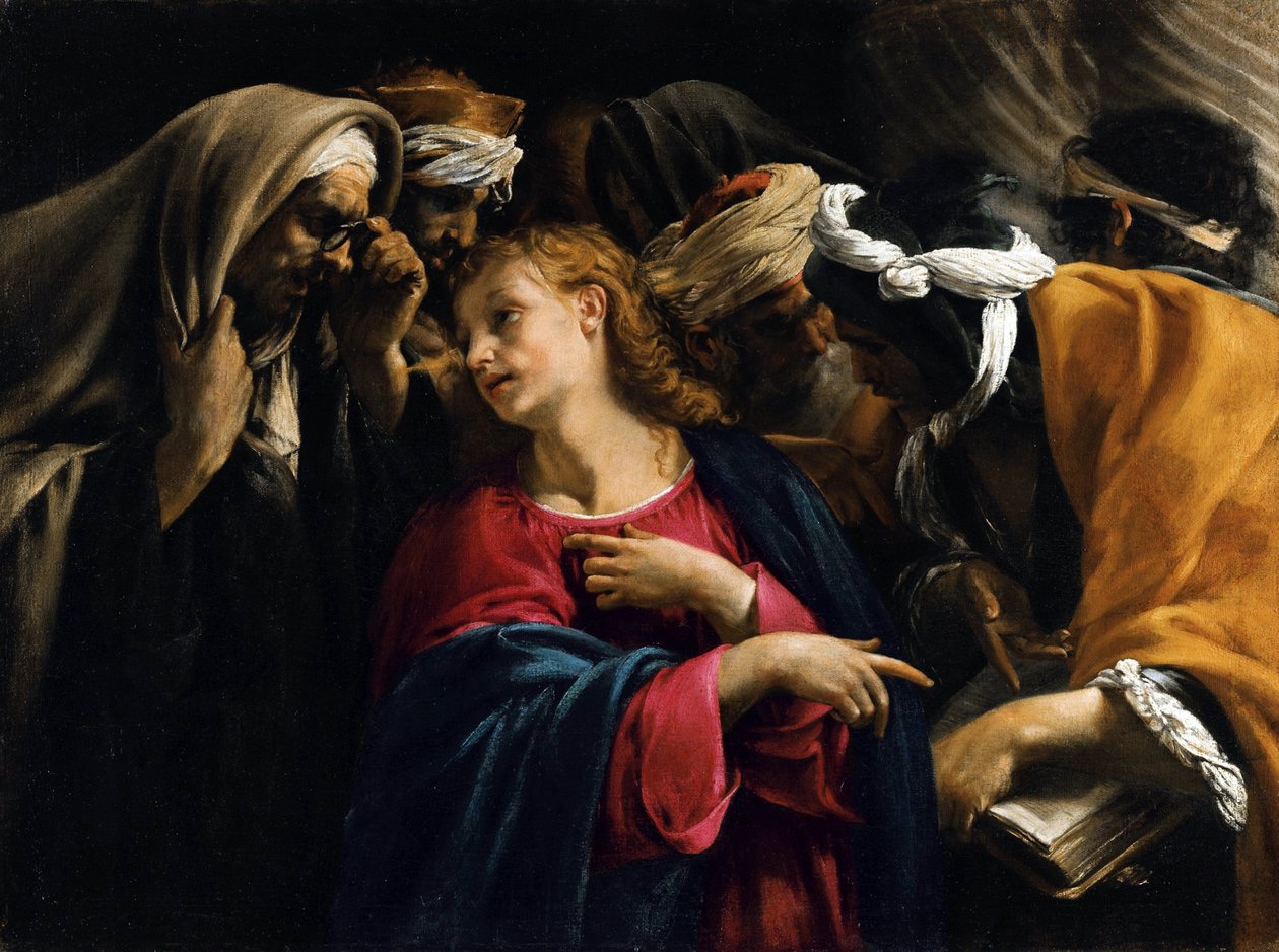Cristo entre os Médicos - Cristo entre os Médicos por Borgianni, Orazio de Orazio Borgianni