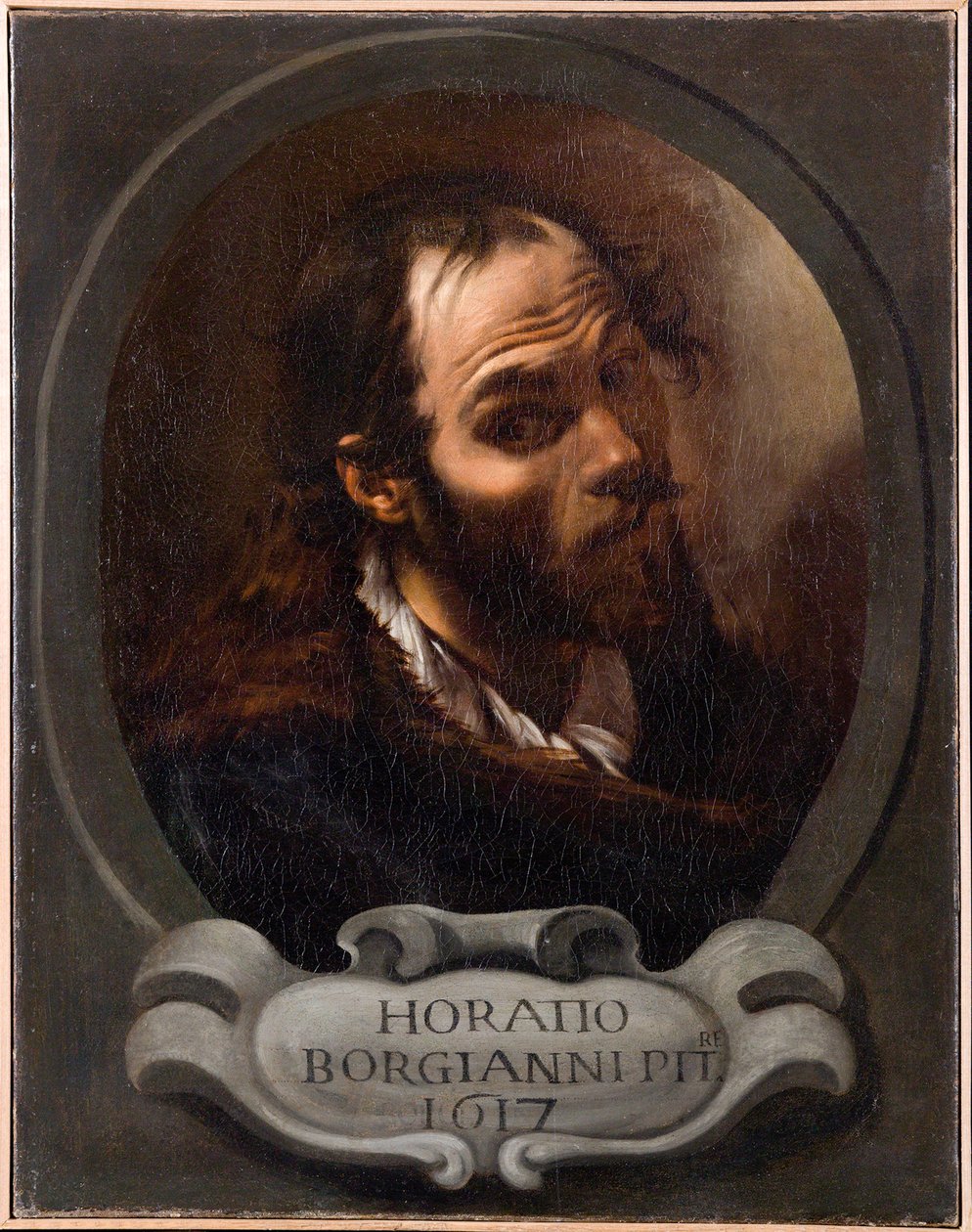 Auto-retrato, 1615. de Orazio Borgianni