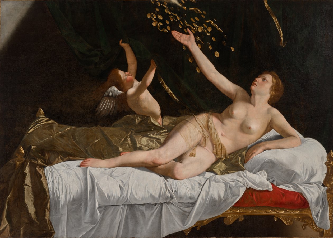 Danae de Orazio Gentileschi