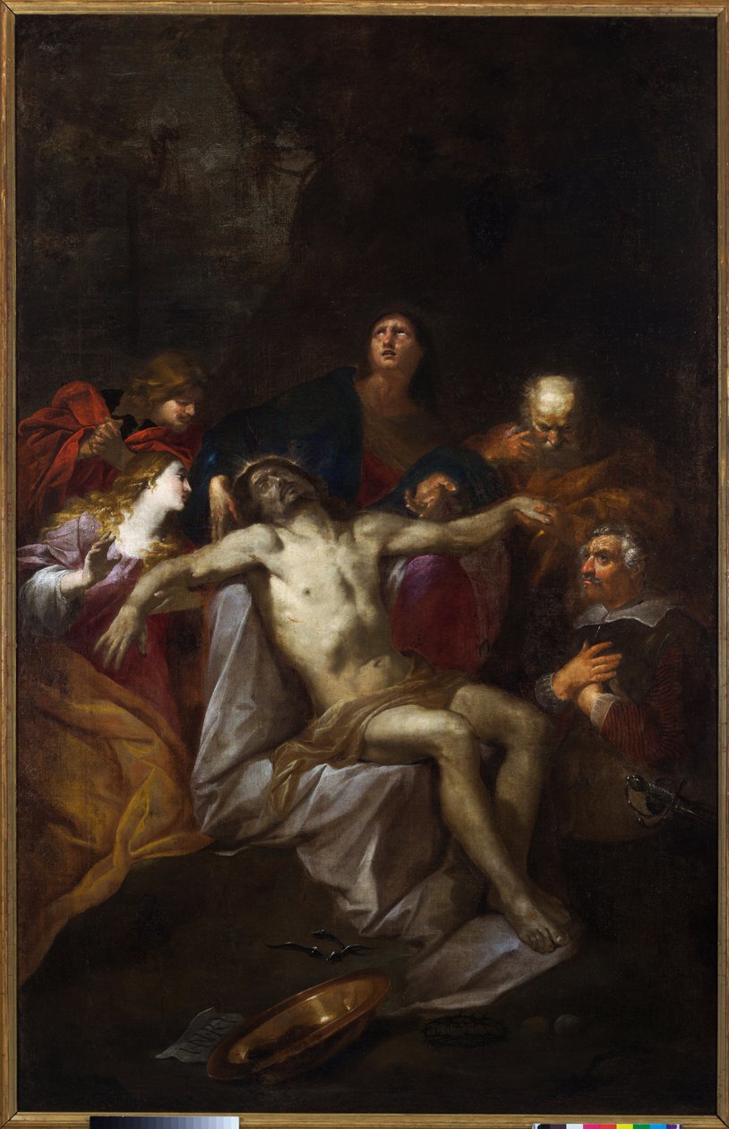 Lamentação sobre o corpo de Cristo de Orazio de