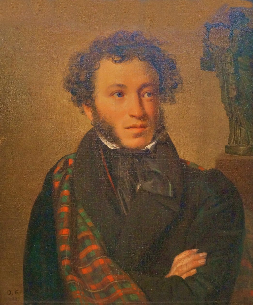 Retrato do poeta AS Pushkin de Orest Adamovich Kiprensky