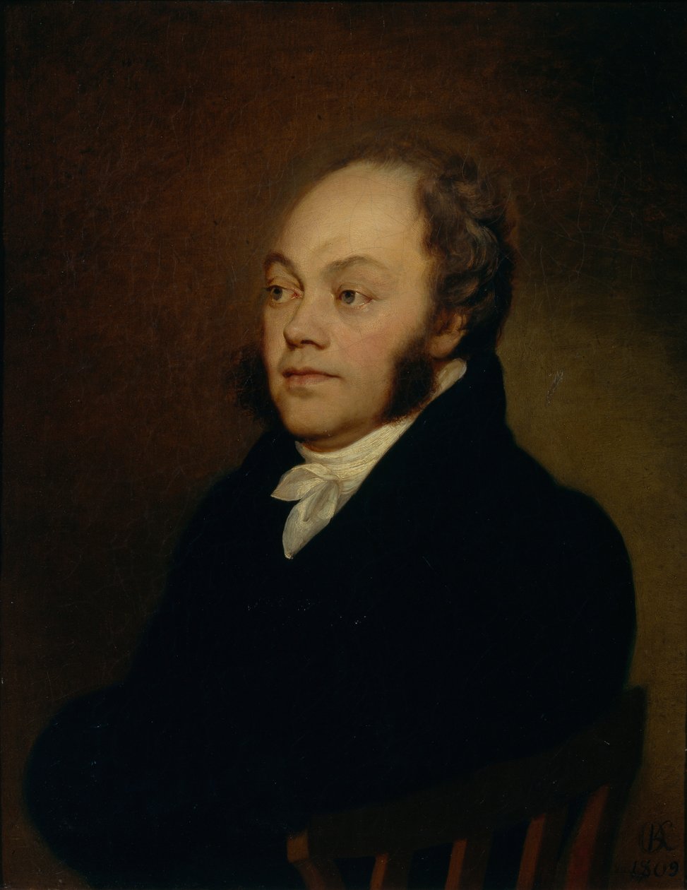 Retrato do conde Fyodor Vasilyevich Rostopchin 1763-1826, 1809 de Orest Adamovich Kiprensky