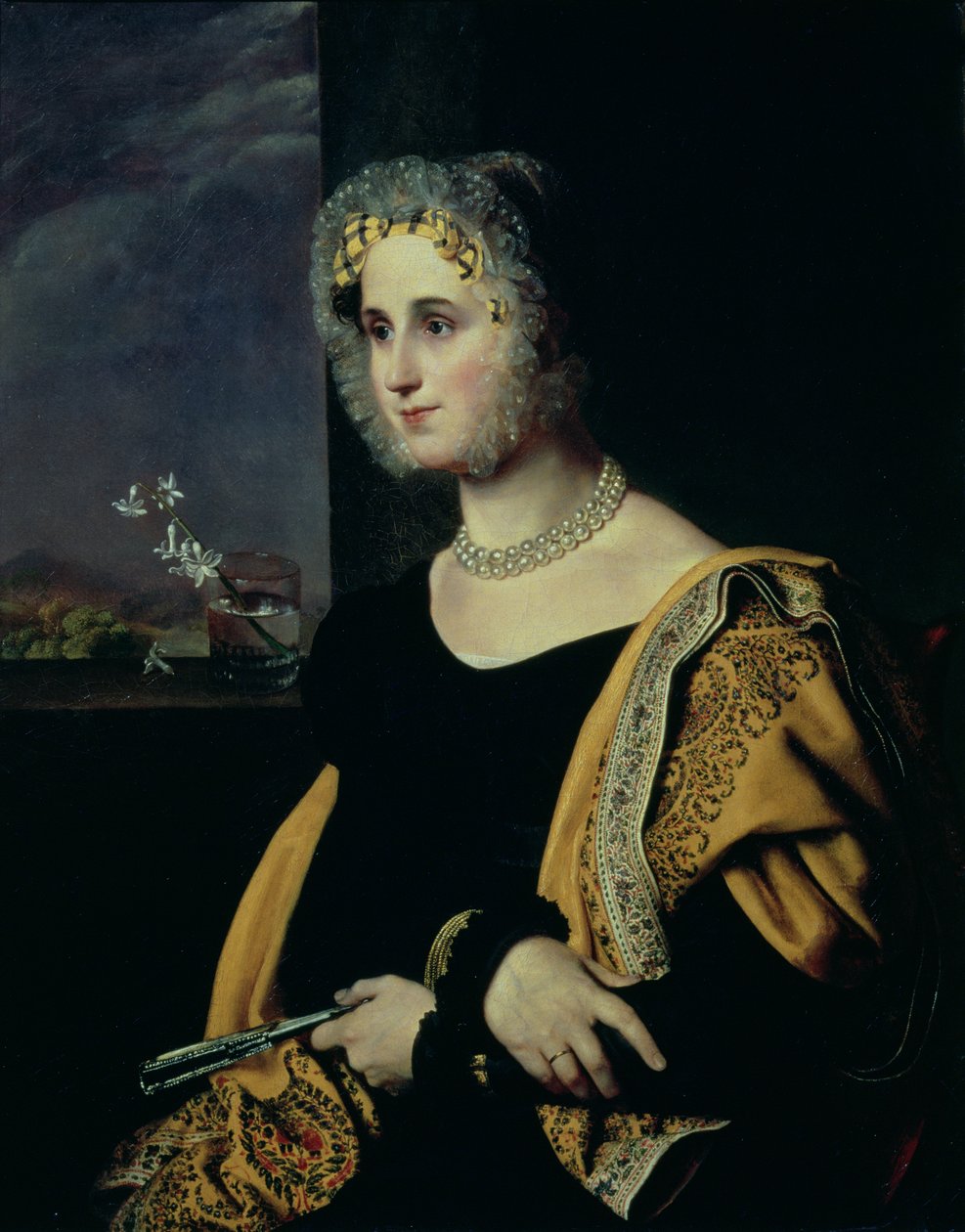 Retrato de Ekaterina Avdulina, Yakovleva (1788-1832) 1822-23 de Orest Adamovich Kiprensky