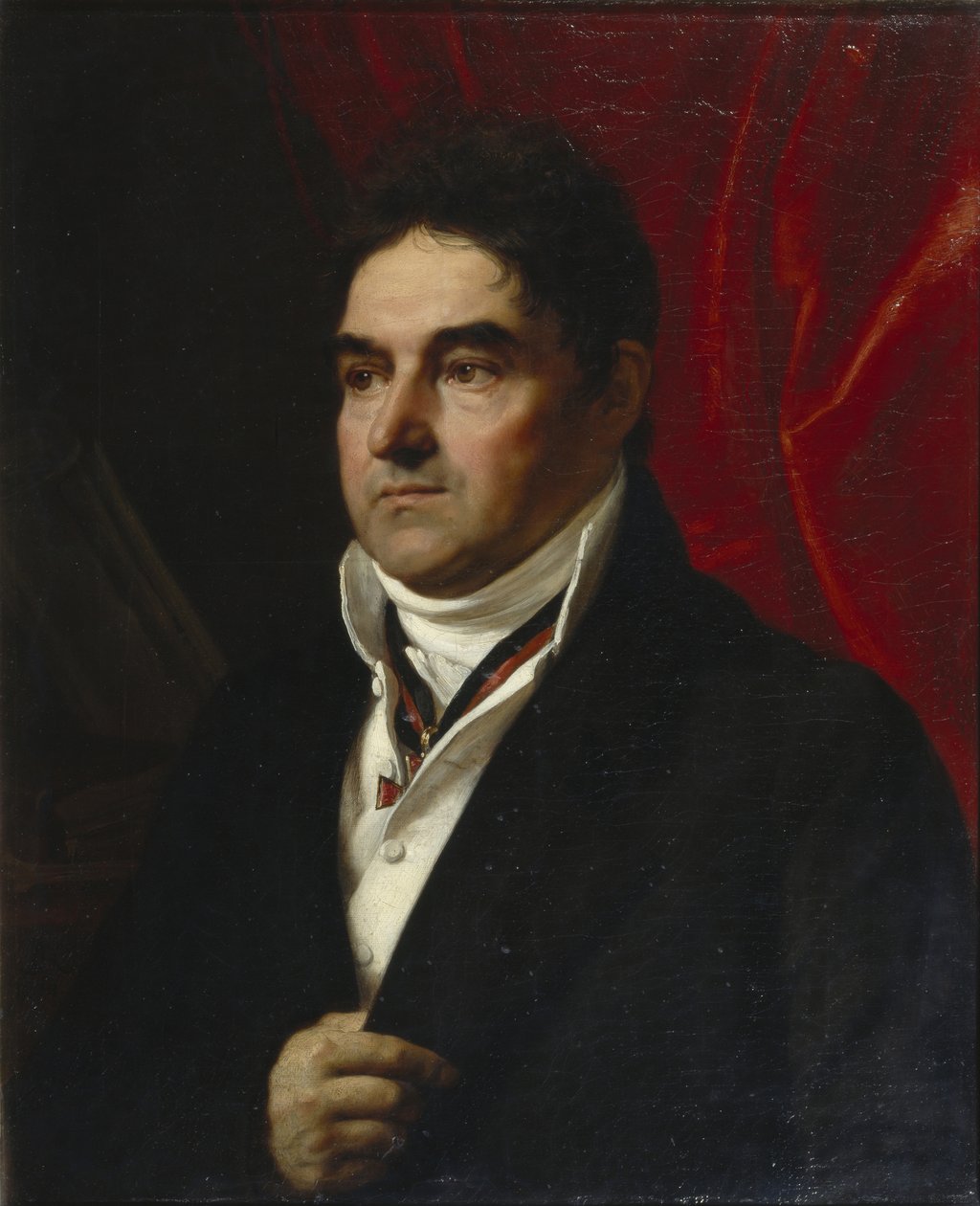 Retrato de Vasily Semyonovich Khvostov 1756-1832, 1814 de Orest Adamovich Kiprensky