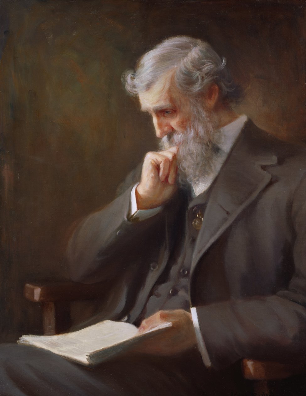 John Muir (1838-1914), c.1917 (óleo sobre tela) de Orlando Rouland