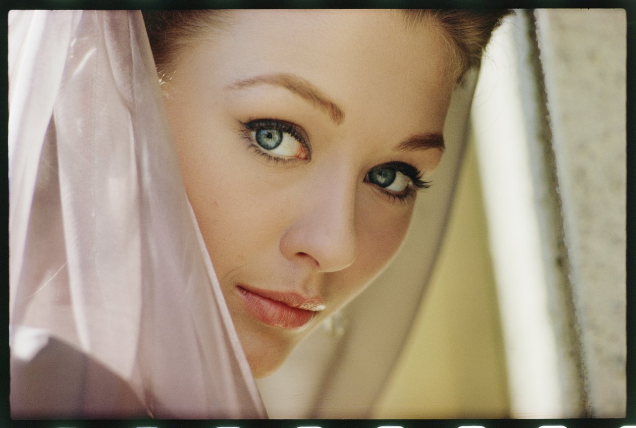 Christine Kaufamann filmando "Taras Bulba", 1962 (foto) de Orlando Suero
