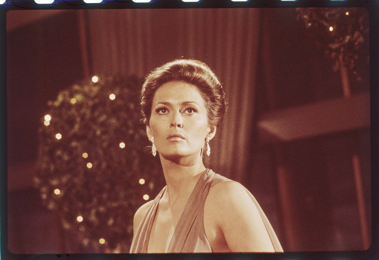 Faye Dunaway no cenário do 
