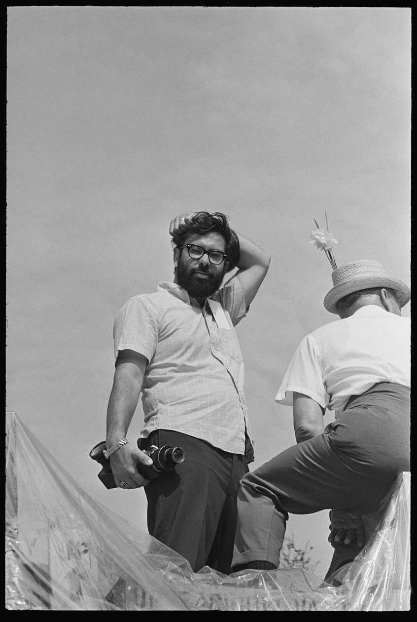 Francis Ford Coppola no conjunto do "Finian