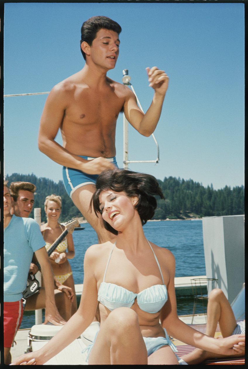 Frankie Avalon e Rosemarie Frankland, "Eu levo a Sweeden de Orlando Suero