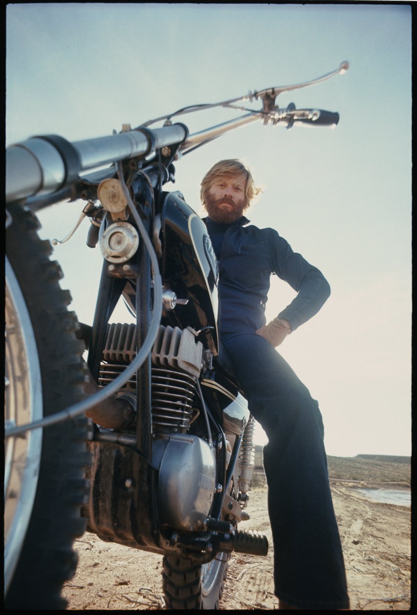 Robert Redford no set de 