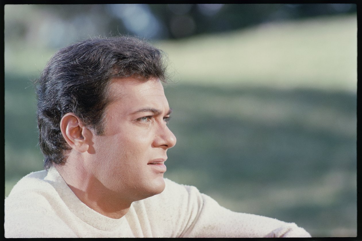 Retrato de Tony Curtis de Orlando Suero