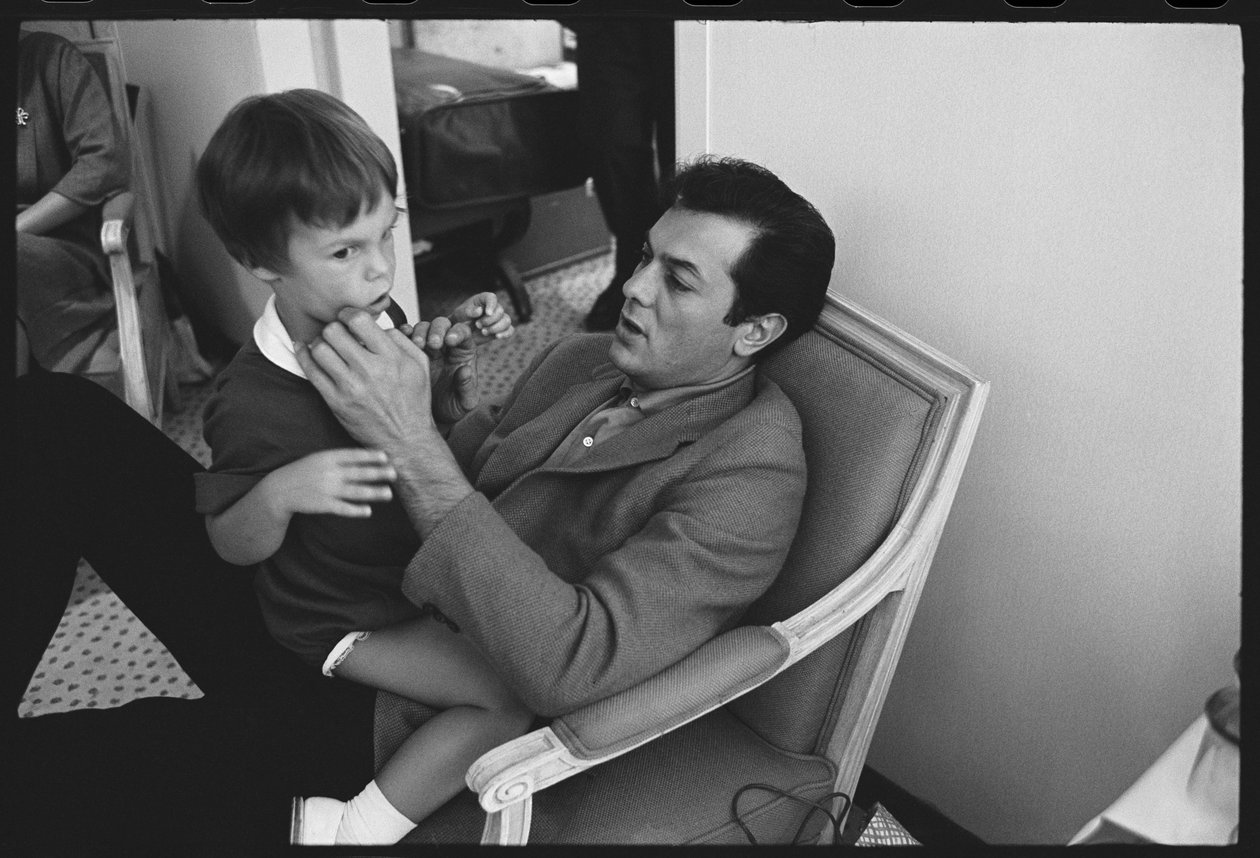 Tony Curtis com a filha Jamie Lee Curtis de Orlando Suero