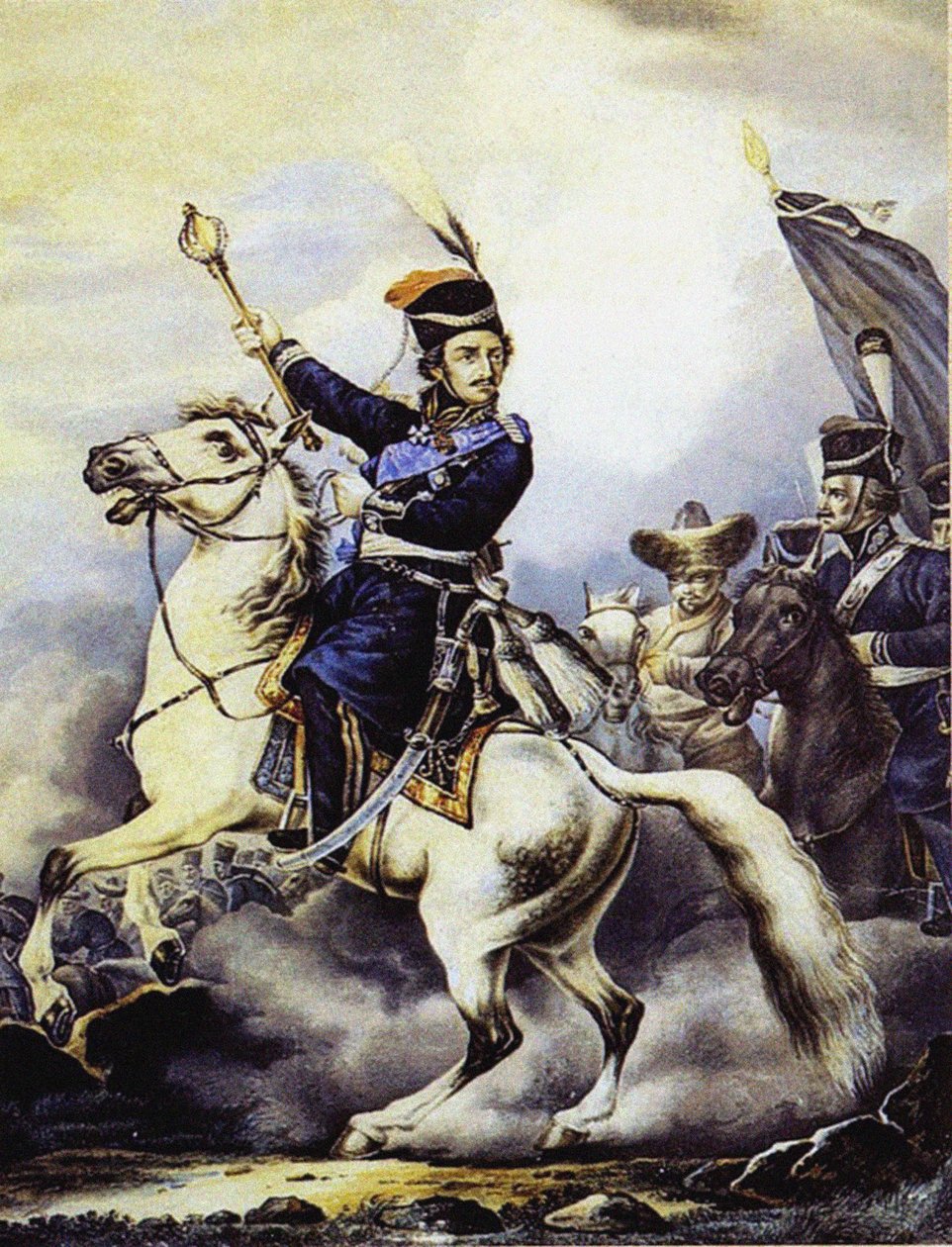 Conde Matvei Ivanovich Platov 1757-1818 de Orlowski