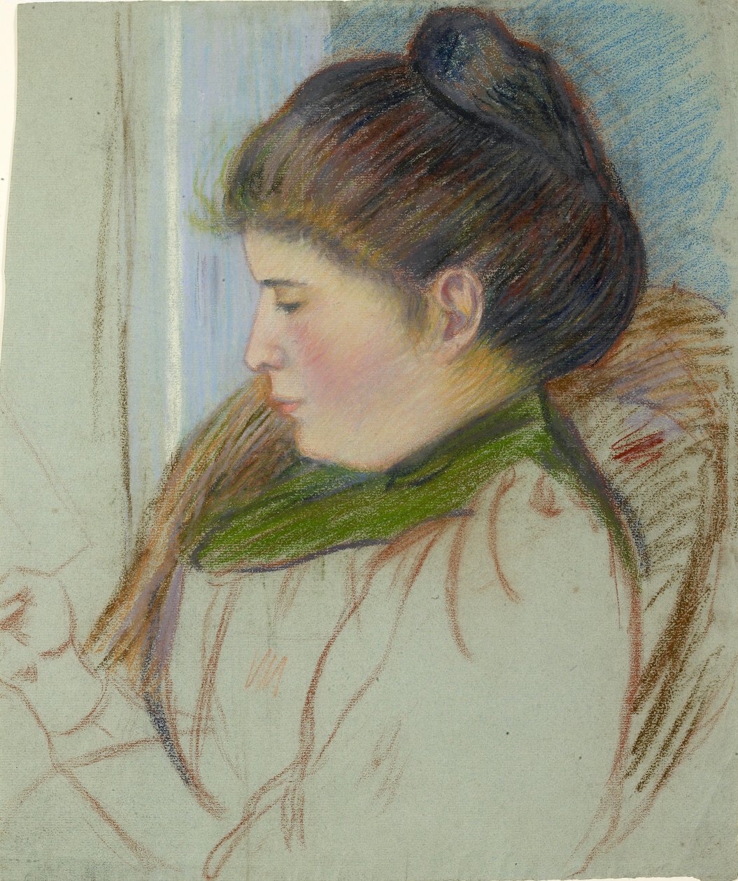 Chefe de Esther L. Pissarro, c1920-1940 de Orovida Camille Pissarro