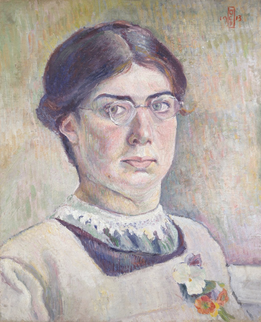 Auto-retrato, 1913 de Orovida Camille Pissarro