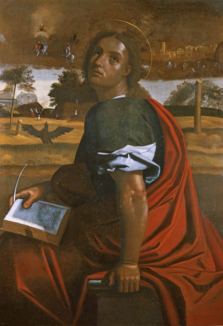 São João Evangelista em Patmos de Ortolano