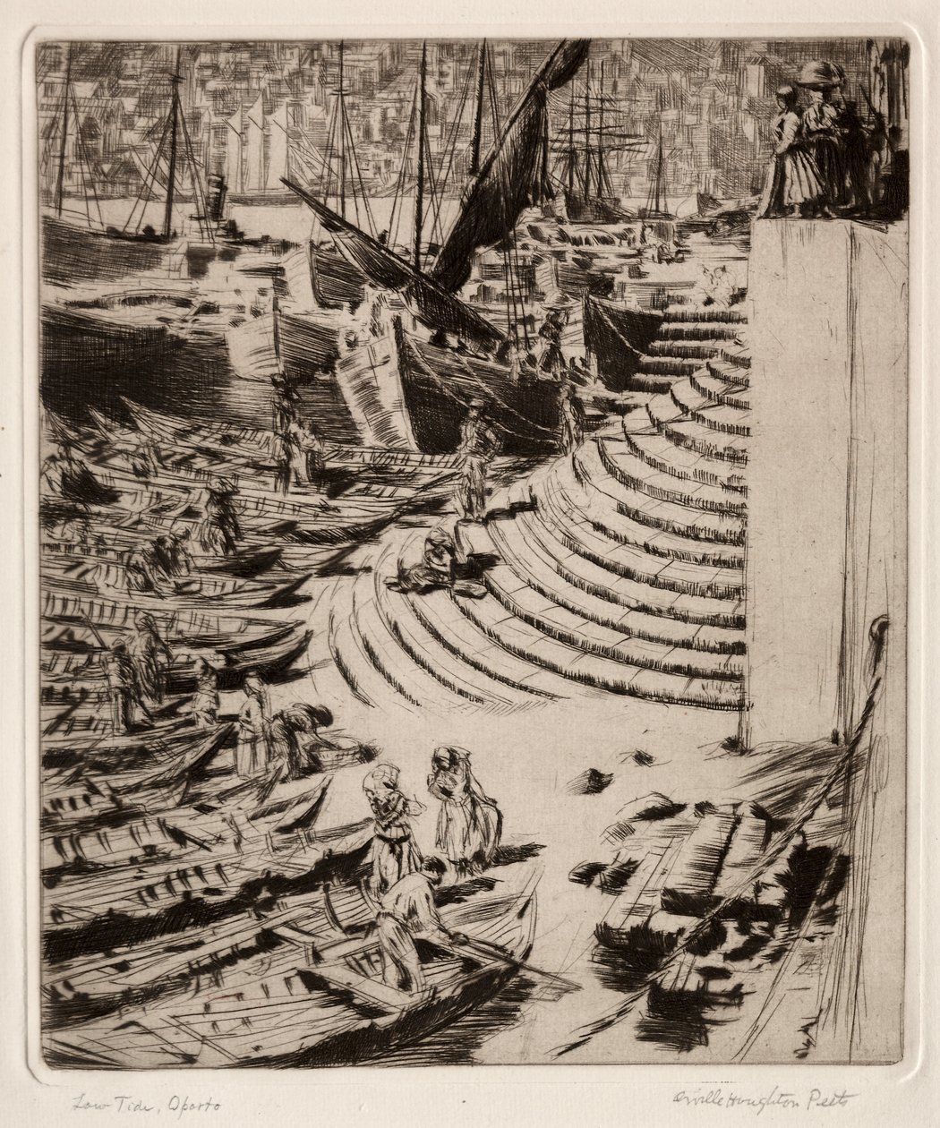 Maré baixa, Porto de Orville Houghton Peets