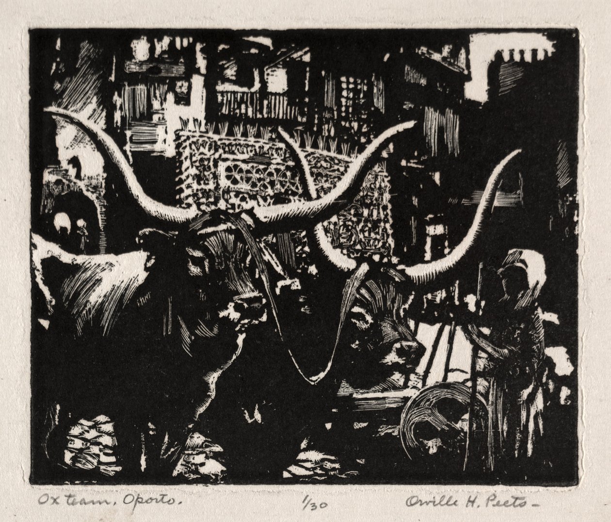 Equipa Ox, Porto de Orville Houghton Peets