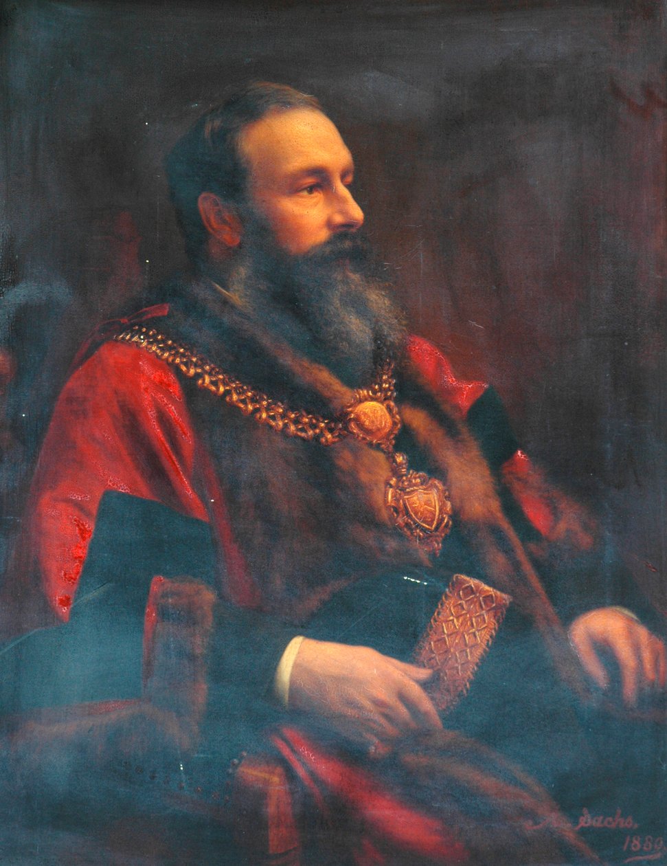 Sir Angus Holden, 1880 de Oscar Albert Leopold Sachs