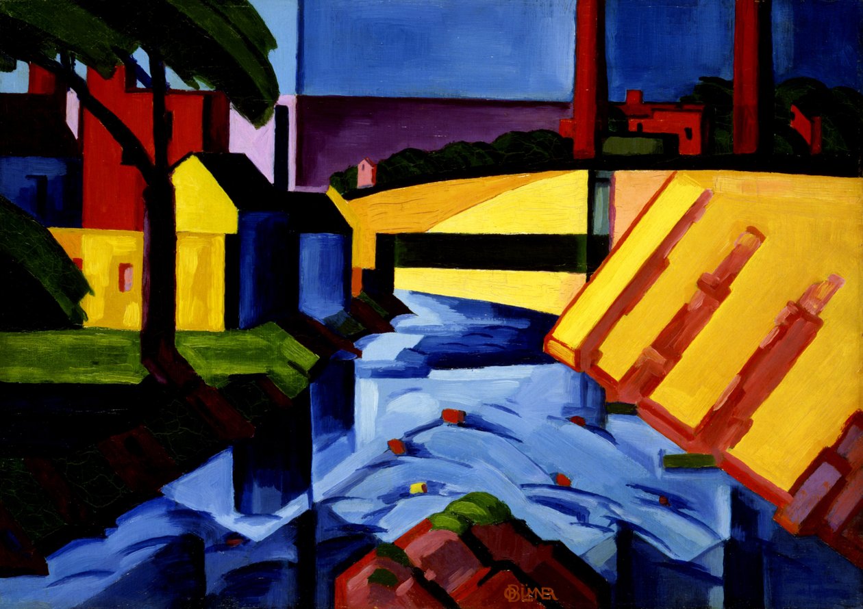 Tons da noite de Oscar Florianus Bluemner