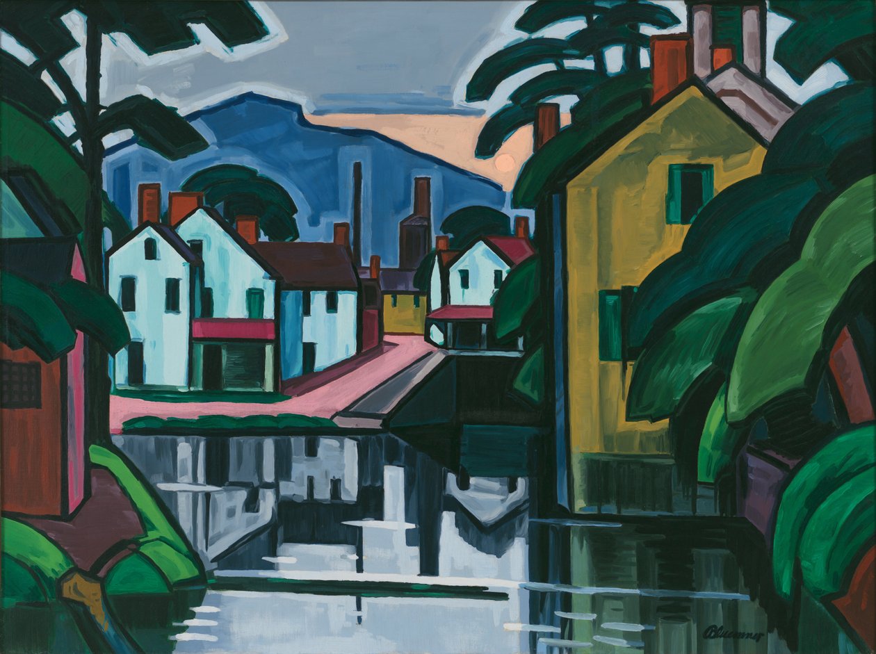 Porto do Canal Velho de Oscar Florianus Bluemner