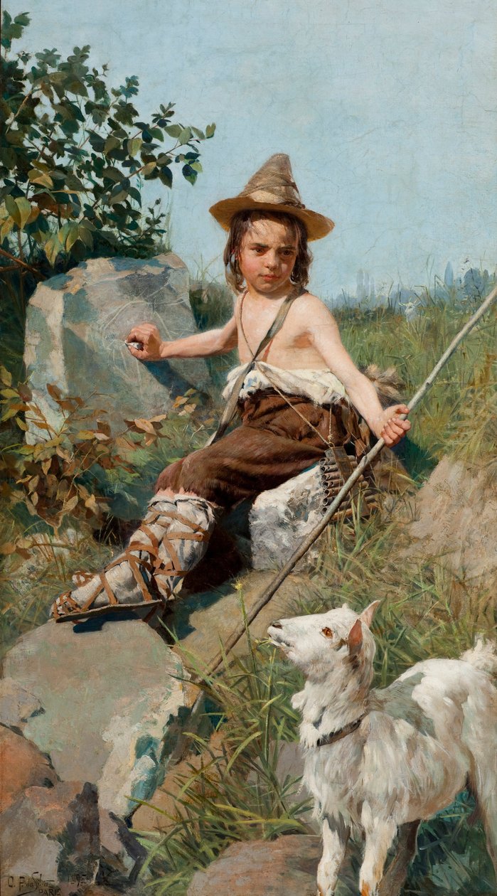 Infância de Giotto de Oscar Pereira da Silva