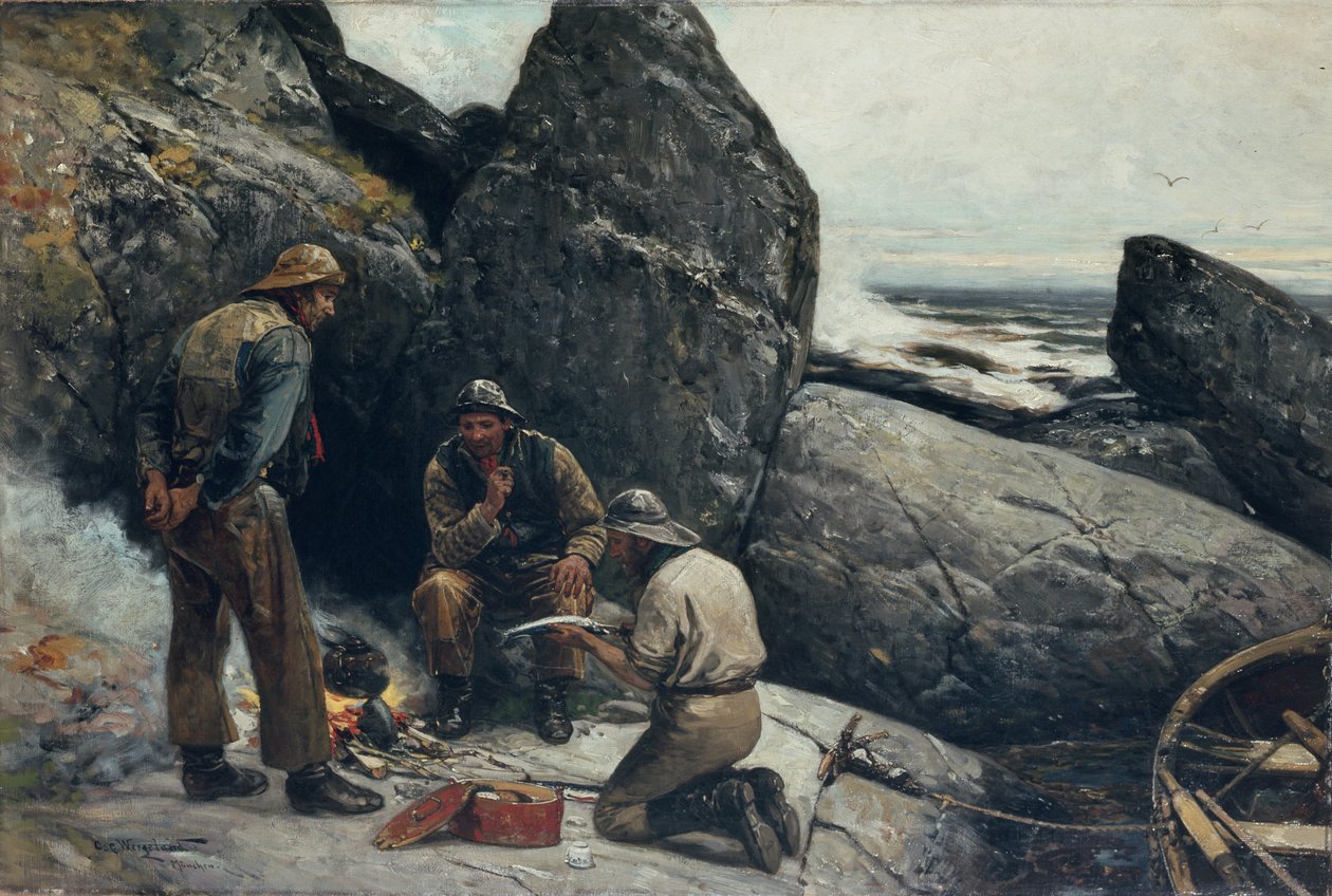 Pescadores de Oscar Arnold Wergeland