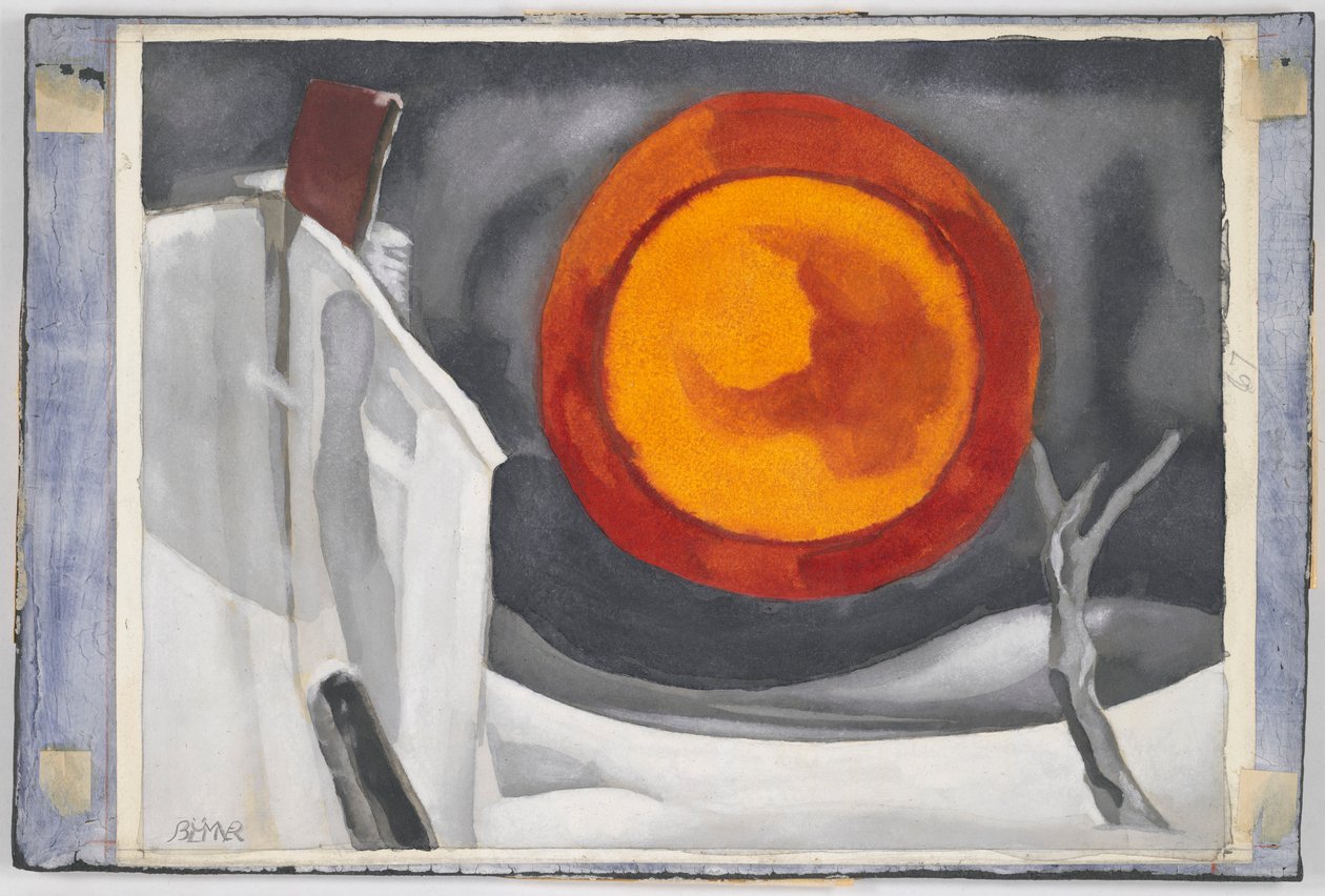 A lâmpada do sono de Oscar Bluemner