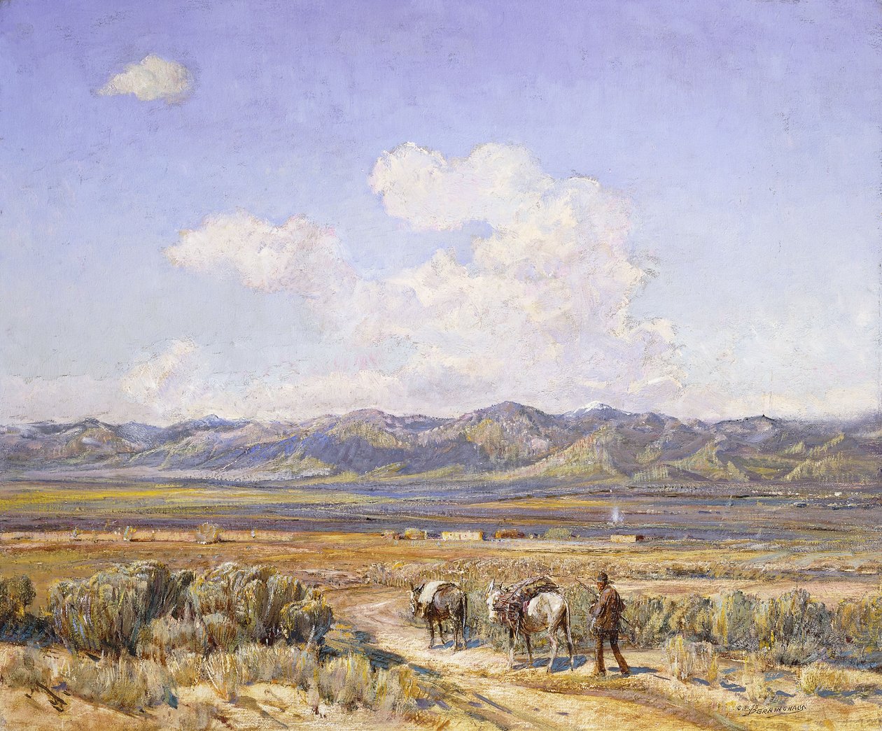 Cinco milhas para Taos de Oscar Edward Berninghaus
