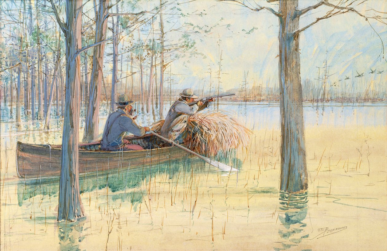 Os Caçadores de Patos de Oscar Edward Berninghaus