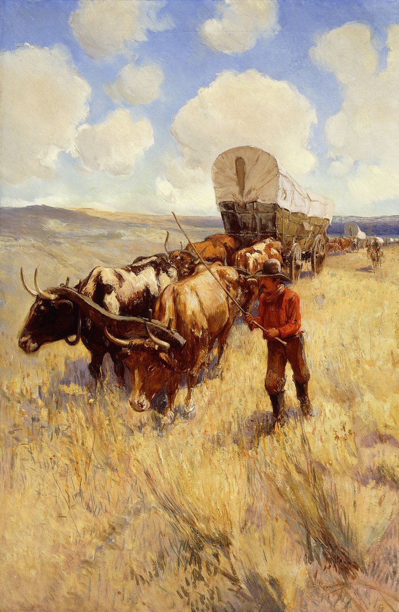 Comboio de vagões de Oscar Edward Berninghaus