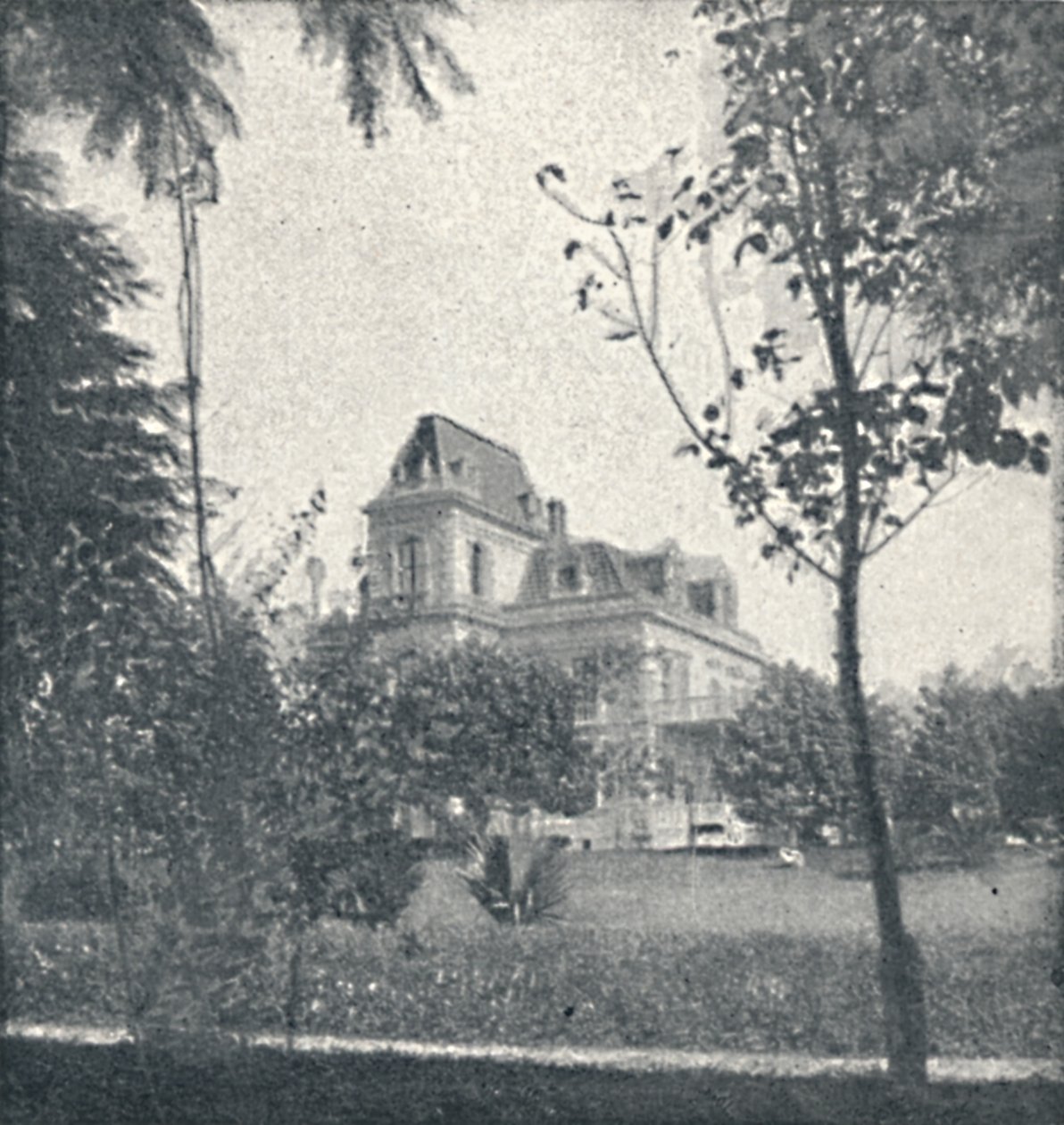 Palacete de Da. Veridiana Prado - Casas Particulares em S. Paulo, 1895 de Oscar Ernheim
