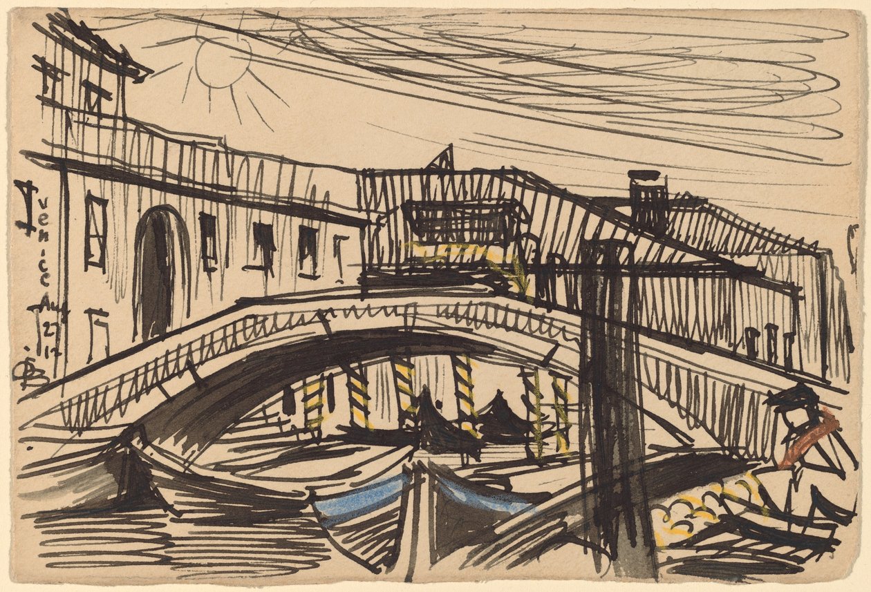 Veneza, Barcos de Oscar F. Bluemner