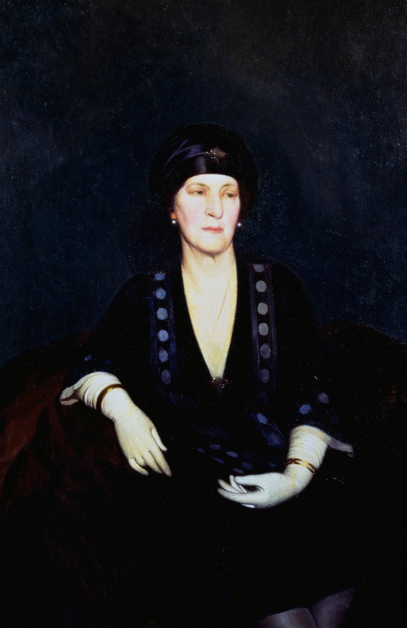 Retrato de Alaide Banti de Oscar Ghiglia