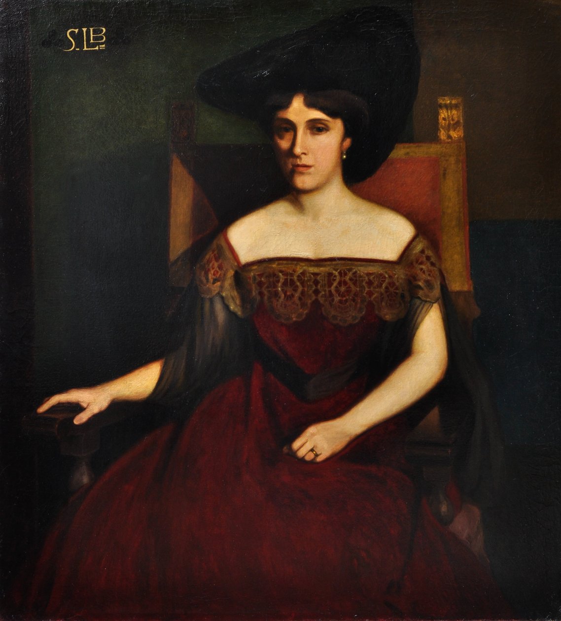 Retrato de Silvia Levi Bondi de Oscar Ghiglia