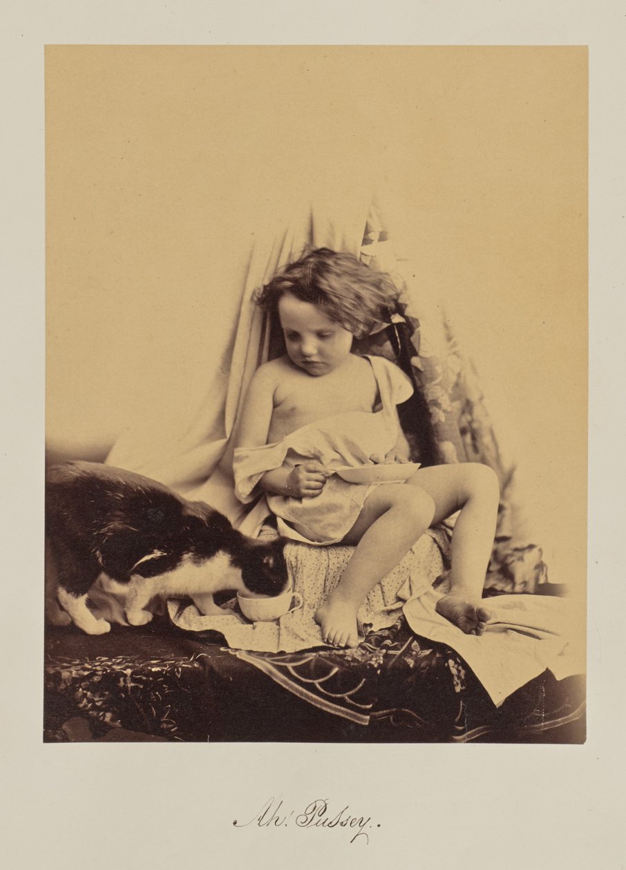 Ah! Pussey de Oscar Gustave Rejlander