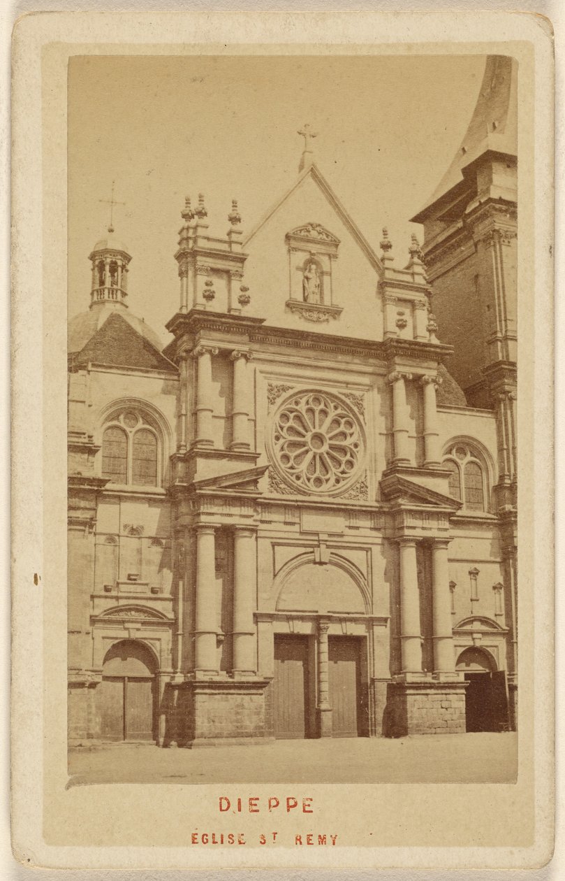 Dieppe. Igreja de São Remy. de Oscar Kramer