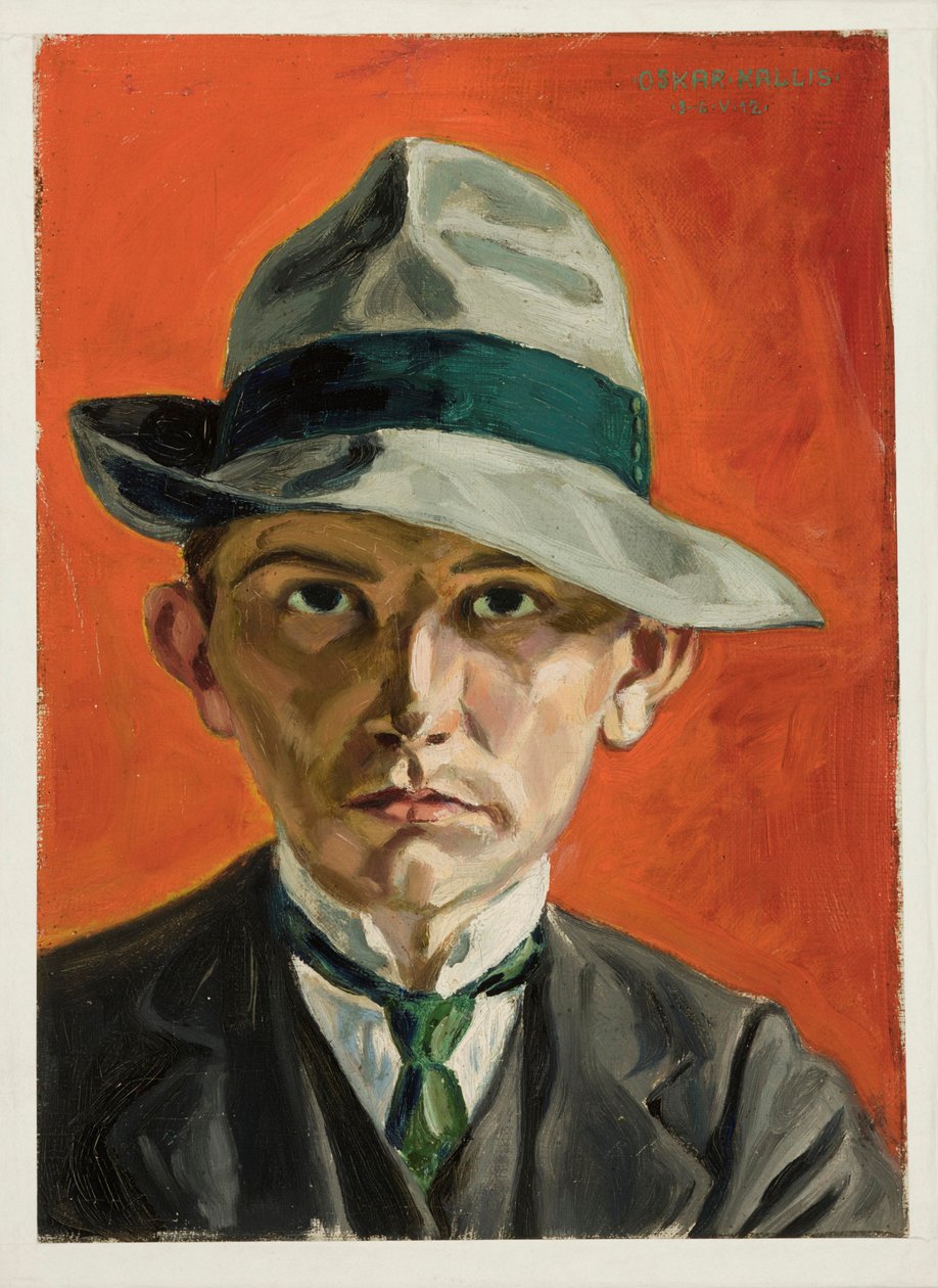 Auto-retrato de Oskar Kallis