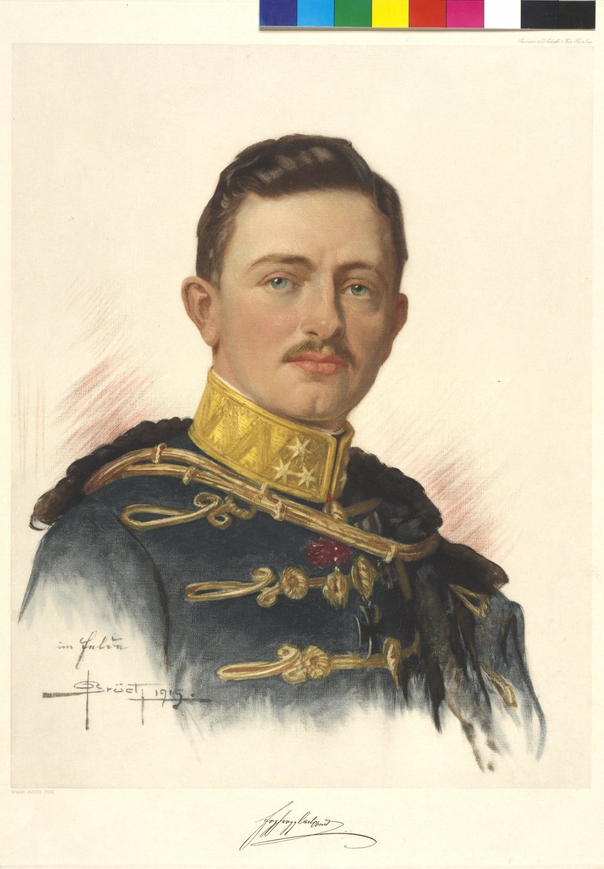 Imperador da Áustria Carlos I de Oskar Bruch