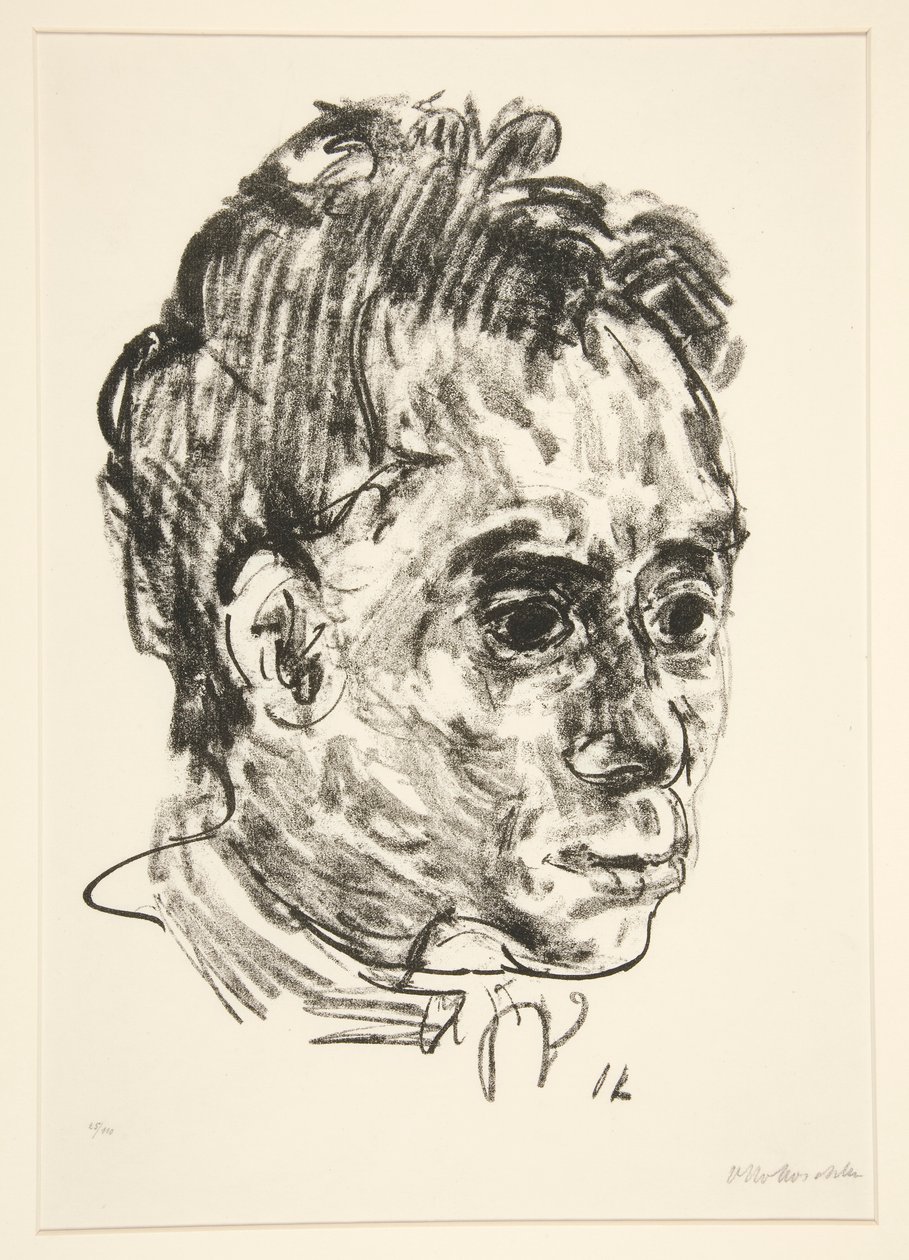 Retrato de Walter Hasenclever de Oskar Kokoschka