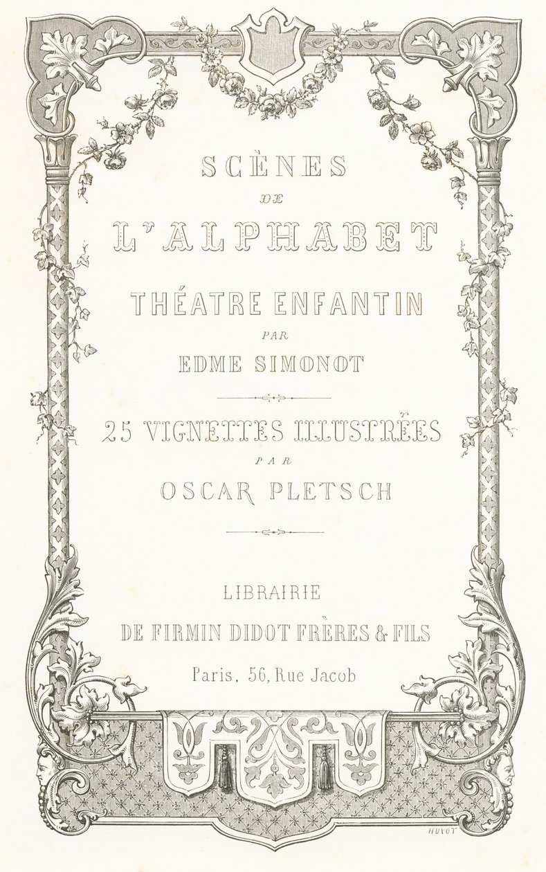 Folha de rosto de Oskar Pletsch