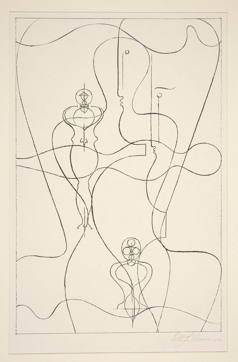 Abstracção de Oskar Schlemmer