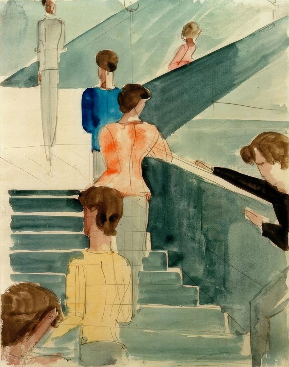 Bauhaustreppe de Oskar Schlemmer