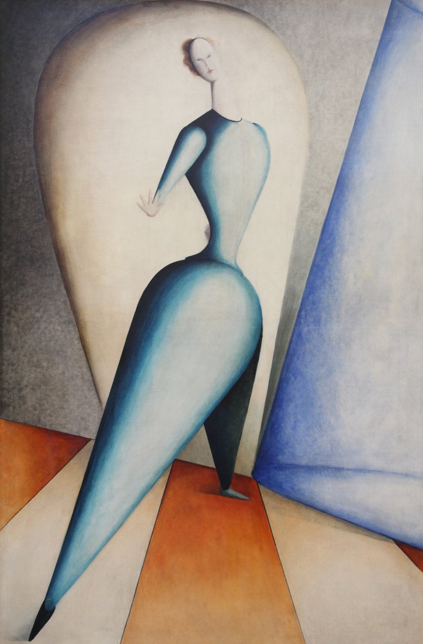 Bailarina (O gesto) de Oskar Schlemmer