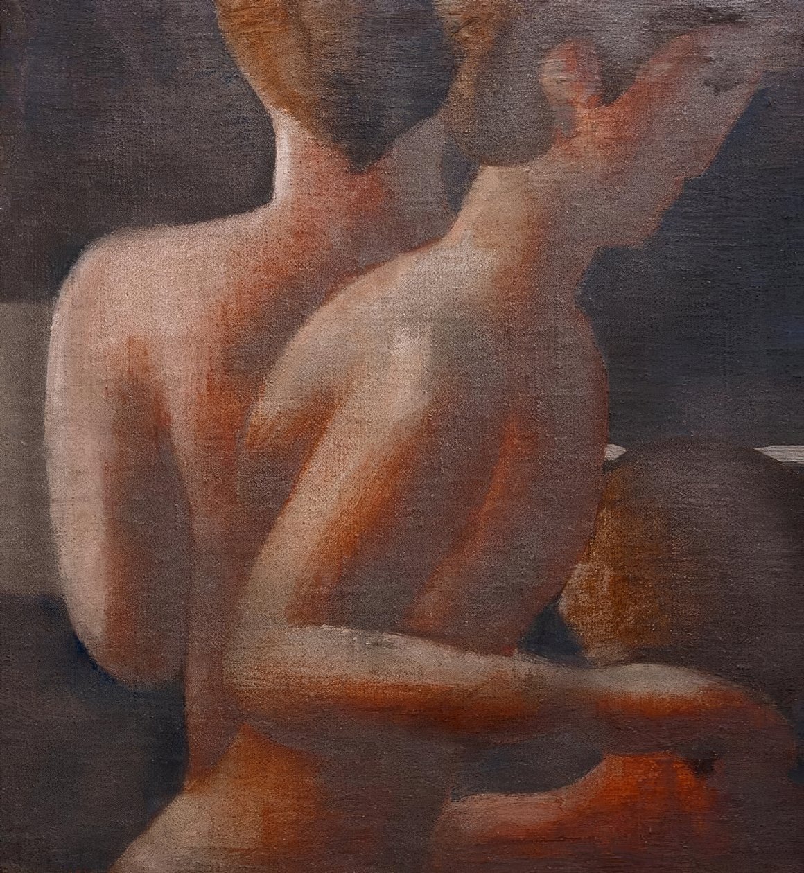 Três atos, frisos de prata III de Oskar Schlemmer