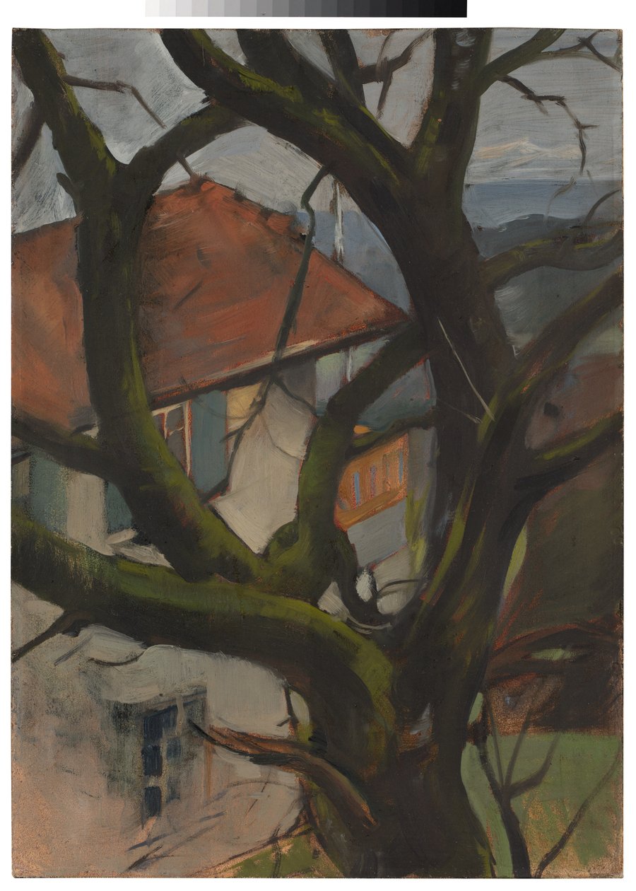 Casa Eichberger com nogueira de Oskar Schlemmer