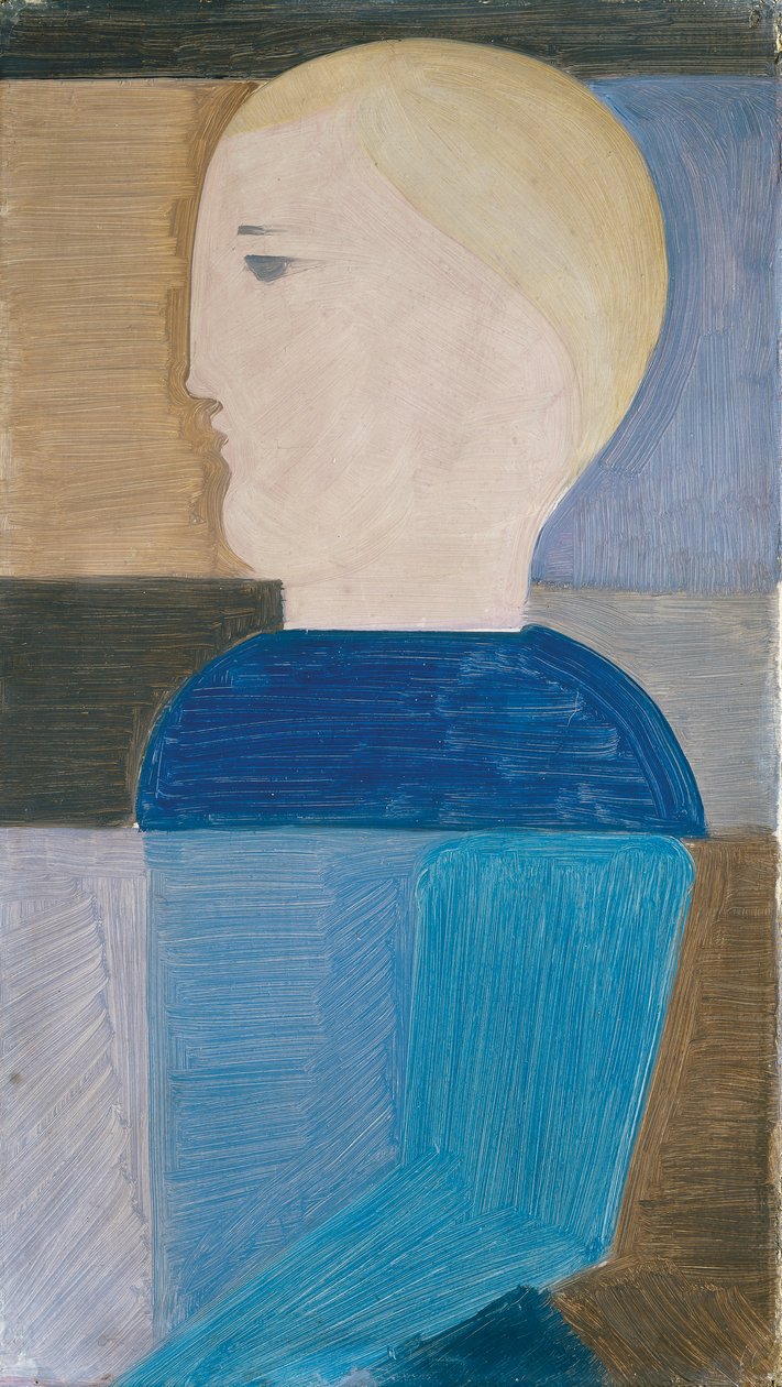 Halbfigur nach links gewandt de Oskar Schlemmer