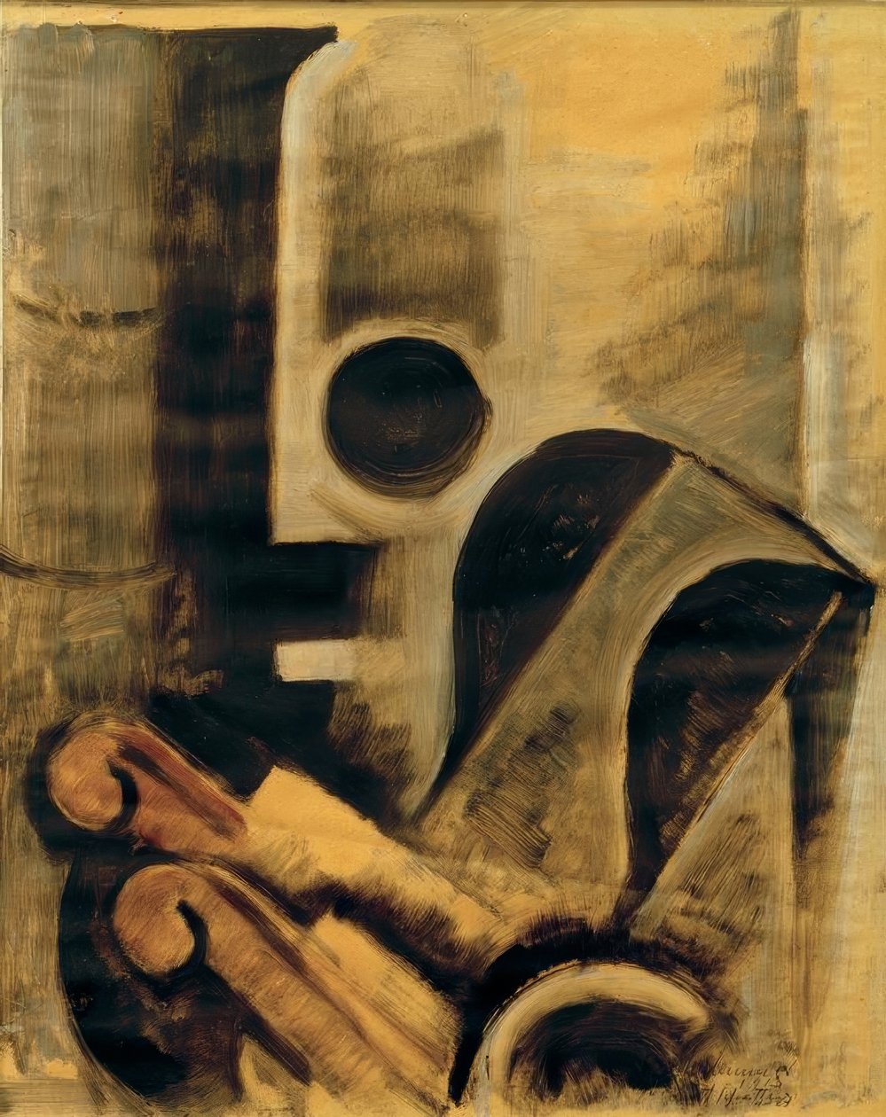 Forno e poltrona III de Oskar Schlemmer